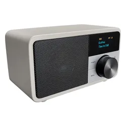 Radioodbiornik Sangean GENUINE MINI dab+ DDR-7 Radio FM DAB+ Bluetooth Srebrny