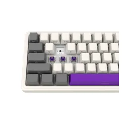 Klawiatura mechaniczna Lorgar KBP70MW Toxic Purple Beżowy