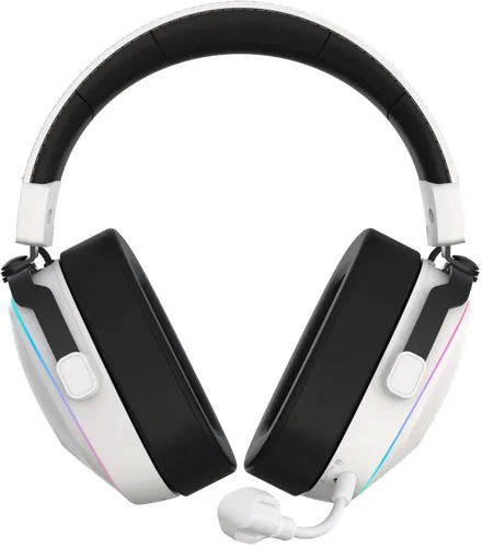 Słuchawki SECRET GEAR SX2 Bezprzewodowe, Nauszne, Dźwięk przestrzenny Biało-czarny