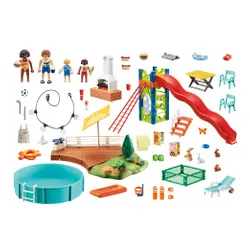 Playmobil Kaydıraklı Havuz Partisi (70987)