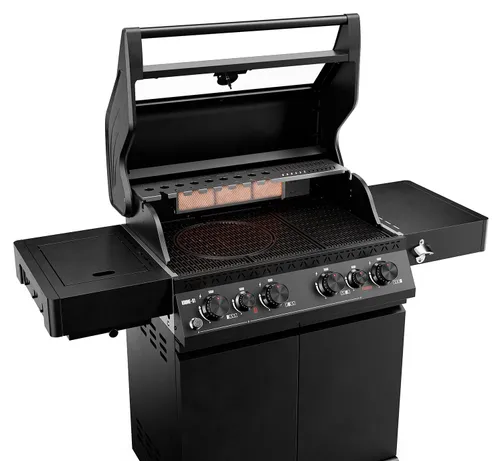 Grill gazowy KOLER Krone S1 Czarny 21.6 kW 73 x 46 cm