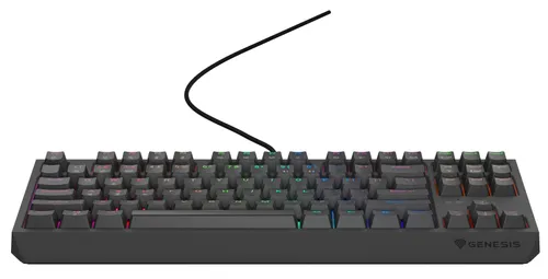 Klawiatura mechaniczna Genesis Thor 230 TKL Lite Outemu Red Czarny