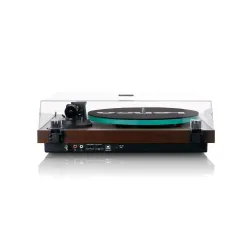 Gramofon Lenco LBT-225WA Manualny Napęd paskowy Przedwzmacniacz Bluetooth Orzech