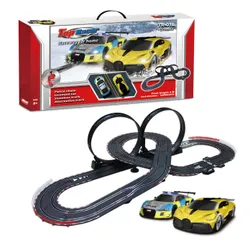 Tor wyścigowy samochodowy COIL zestaw mega tory autek wyścigowe pętla licencja AUDI Bugatti 6m skala 1:43