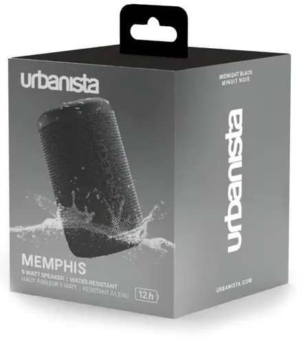 Głośnik mobilny URBANISTA Memphis Czarny