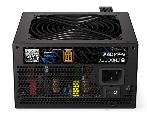 Zasilacz Endorfy Vero L6 750W 80+ Bronze Czarny