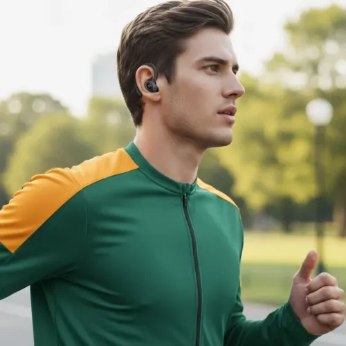 Słuchawki bezprzewodowe Manta RYTMO Sport 2 MATWS012BK Dokanałowe Bluetooth 5.4 Czarny