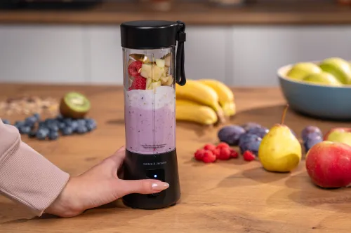 Blender personalny GÖTZE & JENSEN PB940K Czarny Bezprzewodowy + pokrowiec