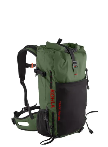 Plecak turystyczny Kohla Track Pro 30L - bronze green/flm scarlt/cav