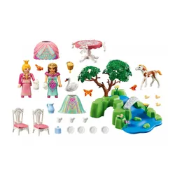 Playmobil Zestaw Princess 70961 Piknik księżniczek ze źrebakiem