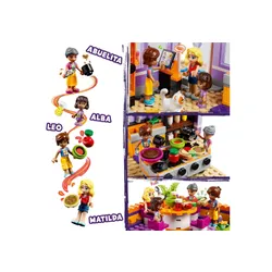 LEGO Friends 41747 Hartlake'de yemek odası