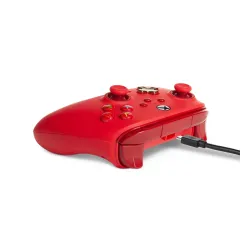 Pad PowerA Enhanced Red do Xbox Series X/S, Xbox One, PC Przewodowy