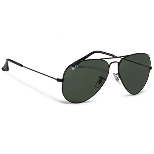 Okulary przeciwsłoneczne Ray-Ban Aviator Classic 0RB3025 L2823 Black/G/15 GREEN - Rozmiar (EU) 58