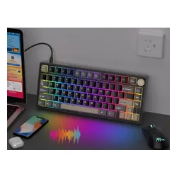 Klawiatura ROYAL KLUDGE R75 Phantom Brown Switch