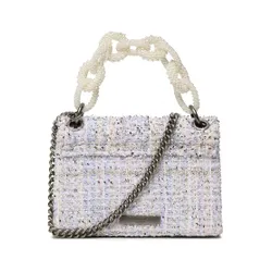Kurt Geiger Tweed Mini Kensington X 1675195609 Geantă Liliac