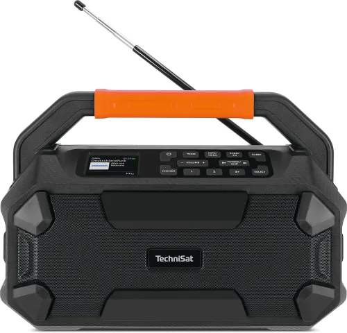 Radioodbiornik TechniSat DigitRadio 231 OD Radio FM DAB+ Bluetooth Czarny