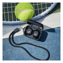 Słuchawki bezprzewodowe Sennheiser SPORT True Wireless Dokanałowe Bluetooth 5.2 Czarny