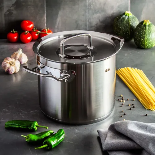 FISSLER Original Profi Collection 2.0 Wysoki 5,2 l - garnek ze stali nierdzewnej z pokrywką