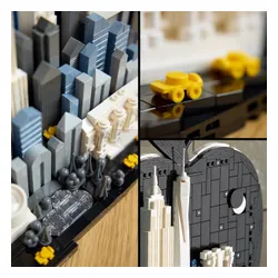 LEGO Architecture 21066 Nowy Jork Wielkie Jabłko, zestaw klocków 18+