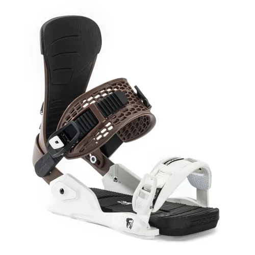 Wiązania snowboardowe męskie Drake Fifty Rtb chocolate/white