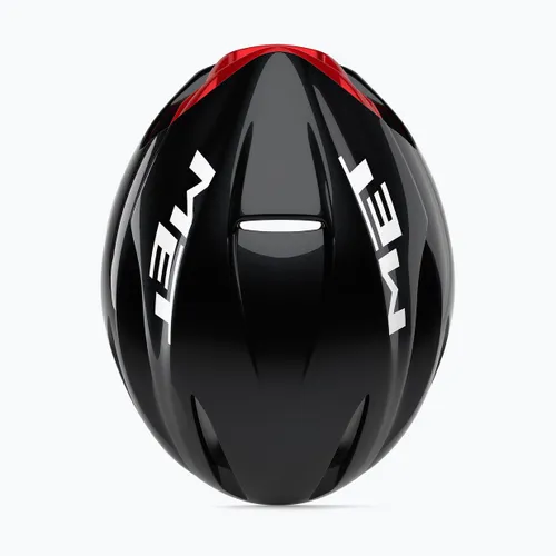 Kask rowerowy MET Manta MIPS black/red glossy