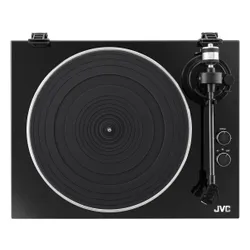 Gramofon JVC AL-E534B Czarny, Manualny, Napęd paskowy, Prędkość odtw. 33 1/3,45 obr./min