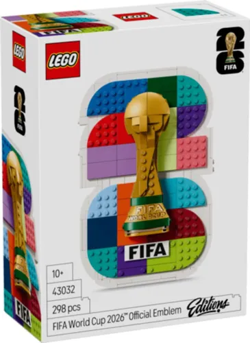 LEGO 43032 Editions Football Oficjalne logo FIFA World Cup 2026