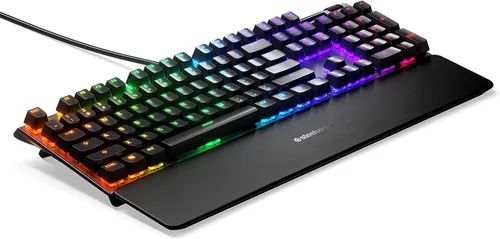 Klawiatura mechaniczna SteelSeries Apex 7 Blue Switch Czarny