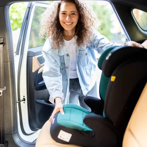 Fotelik samochodowy TULANO Joy 45 I-Size 100-150 cm (15-36 kg) Zielony