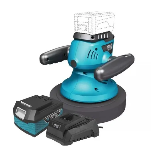 Polerka DEDRA DED7084 + Akumulator DEDRA DED7034 SAS+ALL 4Ah 18V + Ładowarka DEDRA DED7038 SAS+ALL