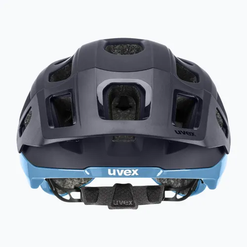 Kask rowerowy UVEX React deep space/azure matt
