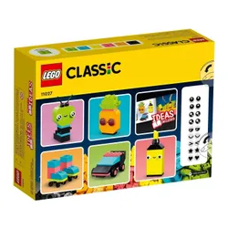 LEGO Classic 11027 креативные развлечения неоновыми цветами