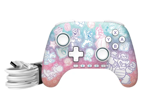 Pad PowerA Advantage Wired Controller Mushroom Kingdom do Nintendo Switch 2 Przewodowy