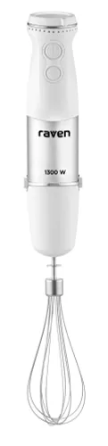 Blender Raven EBR008 1300W Rozdrabniacz Końcówka do ubijania Spieniacz do mleka