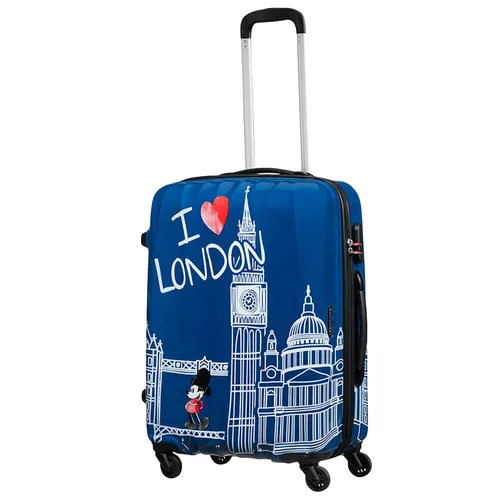 Walizka średnia American Tourister Disney Legends - Take Me Away Micky London