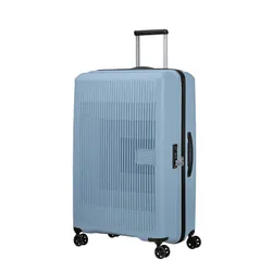 Большой расширенный чемодан American Tourister AeroStep-soho grey