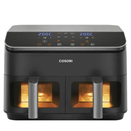 Air fryer Cosori Dual Basket 1750W 8,5l Aplikacja mobilna