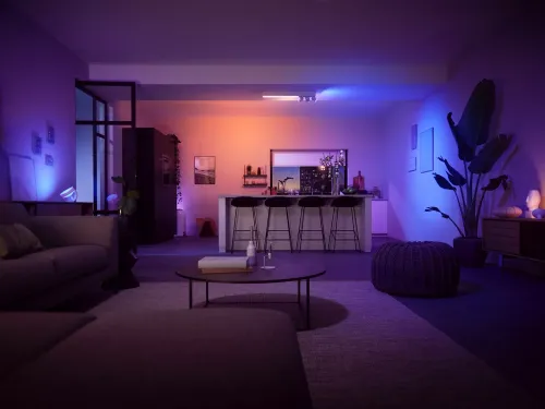 Lampa sufitowa Philips Hue White and Color Ambiance Centris 3 Biały