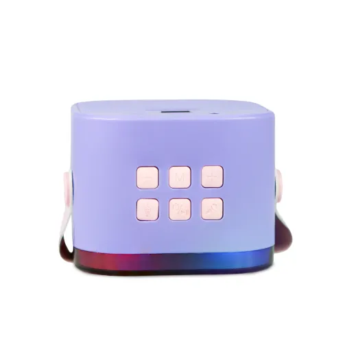 Mikrofon z głośnikiem Bluetooth OTL Technologies Kpop Demon Hunter 5W Fioletowy