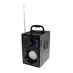 Głośnik Bluetooth Media-Tech BOOMBOX SILVER MT3179 15W Radio FM Czarny