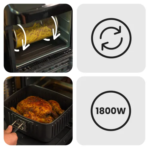 Air fryer Huslog HUS1023 1800W 12l