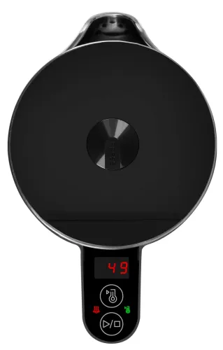 Czajnik elektryczny bezprzewodowy ze stali nierdzewnej CONCEPT DOUBLE WALL CIEMNOSZARY 1,5 l