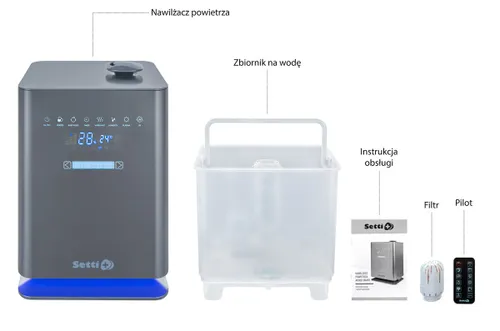 Nawilżacz ultradźwiękowy SETTI+ Smart AH900