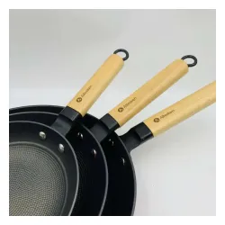 Patelnia żeliwna RODELUXE 24 cm