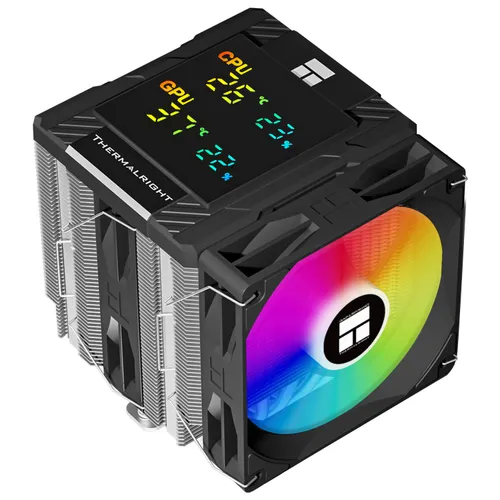 Chłodzenie CPU THERMALRIGHT Peerless Assassin 120 Digital ARGB Czarny