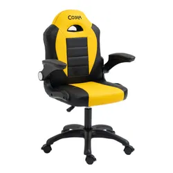 Fotel COBRA Junior Pro Żółto-czarny