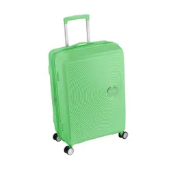 Средний чемодан American Tourister Soundbox-spring green