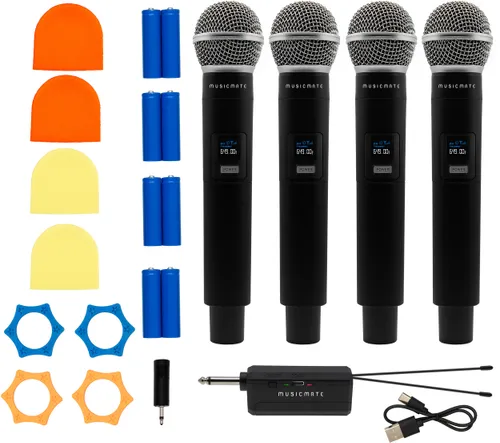 Zestaw mikrofonowy MUSICMATE MM-600 QuadraVoice
