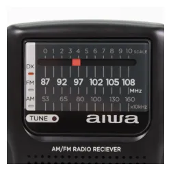 Radioodbiornik Aiwa RS-33 Radio FM Czarny
