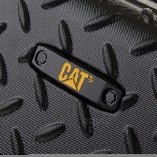 Средний чемодан Caterpillar Industrial Plate-black matt